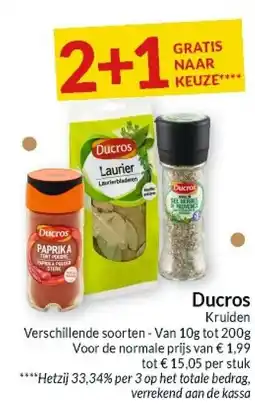 Intermarché Ducros Kruiden aanbieding