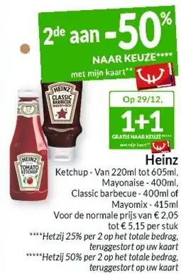 Intermarché Heinz aanbieding