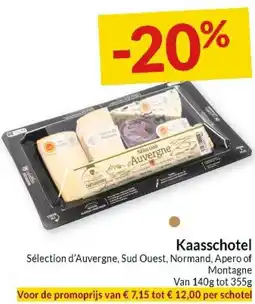 Intermarché Kaasschotel Sélection d'Auvergne, Sud Ouest, Normand, Apero of montagne aanbieding