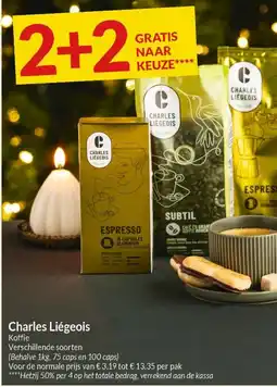 Intermarché Charles Liégeois Koffie aanbieding