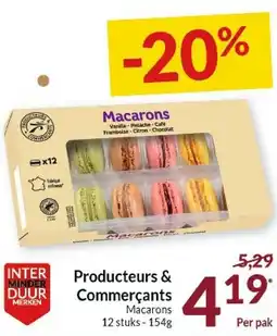 Intermarché Producteurs & Commerçants Macarons aanbieding