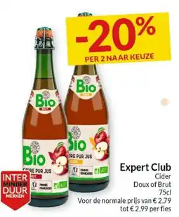 Intermarché Expert Club Cider Doux of Brut aanbieding
