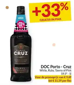 Intermarché DOC Porto - Cruz White, Ruby, Tawny of Pink 19,5° aanbieding