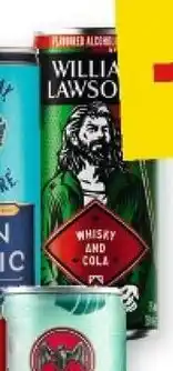 Intermarché William Lawson's cola aanbieding