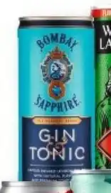 Intermarché Bombay sapphire & tonic aanbieding
