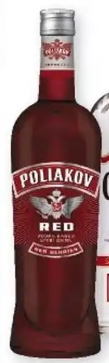 Intermarché Poliakov Wodka Original of Red 37,5° aanbieding