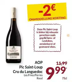 Intermarché AOP Pic Saint-Loup Cru du Languedoc aanbieding