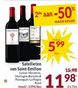 Intermarché Satellieten van Saint-Emilion aanbieding