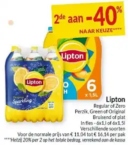 Intermarché Lipton aanbieding