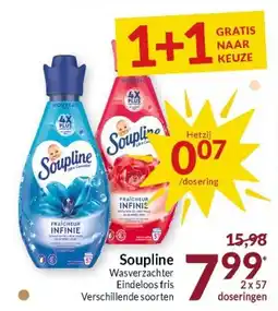 Intermarché Soupline Wasverzachter Eindeloos fris aanbieding