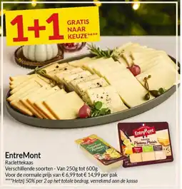Intermarché EntreMont Raclettekaas aanbieding