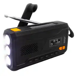 Decathlon Noodradio - Zonneenergie - FM Radio - Noodpakket - SCD2033 aanbieding