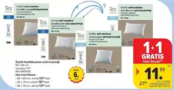 Carrefour Zacht hoofdkussen anti-huismijt aanbieding