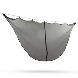 Decathlon Travelnet klamboe voor hangmat, L240x B140cm, zwart, 1 persoon aanbieding