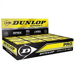 Decathlon Set van 12 squashballen Dunlop pro aanbieding