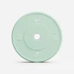 Decathlon Halterschijf voor gewichtheffen en crosstraining 10 kg Pro-reeks aanbieding