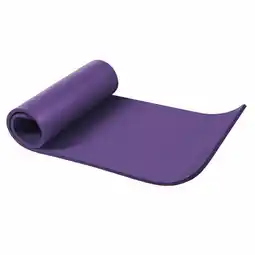 Decathlon Yogamat Deluxe - 190 x 60 x 1,5 cm - Fitnessmat - Paars aanbieding