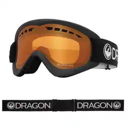 Decathlon DXS Jeugd Skibril - Black/LL Amber aanbieding