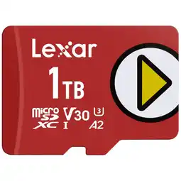 Decathlon Micro SD geheugenkaart met adapter LEXAR LMSPLAY001T-BNSNG 1 TB aanbieding