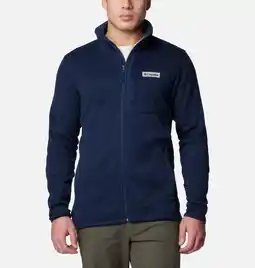 Decathlon Fleecevesten Truien Heren - COLUMBIA Sweater Weather - Collegiate aanbieding