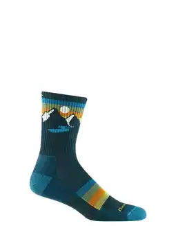 Decathlon Heren wandelsok - Micro Crew - Sunset Ridge - M aanbieding