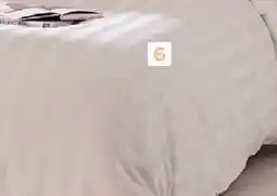 Carrefour Housse de couette + 2 taies satin 80 aanbieding