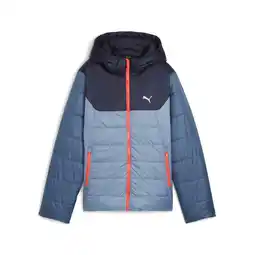 Decathlon Essentials gewatteerd jack met capuchon voor jongeren PUMA aanbieding