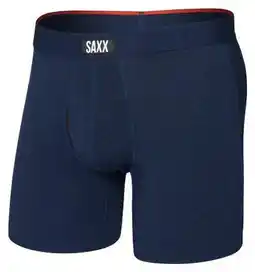 Decathlon Boxer Saxx Vibe Xtra Soft Comfort Dark Navy Heather aanbieding