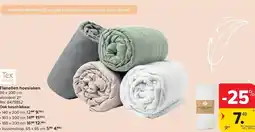 Carrefour Flanellen hoeslaken aanbieding