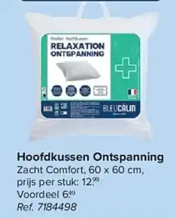 Carrefour Hoofdkussen Ontspanning aanbieding