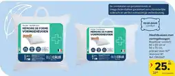 Carrefour Hoofdkussen met vormgeheugen aanbieding