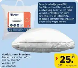 Carrefour Hoofdkussen Premium aanbieding