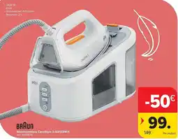 Carrefour Braun Stoomcentrale CareStyle 3 IS3132WH aanbieding