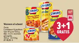 Delhaize Worsten of schotel aanbieding