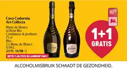 Delhaize Cava Codorníu Ars Collecta aanbieding
