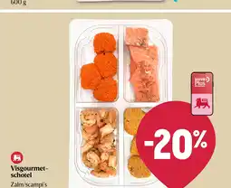 Delhaize Visgourmetschotel aanbieding