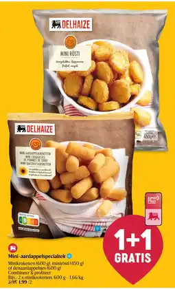 Delhaize Mini-aardappelspecialteit aanbieding