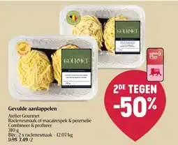 Delhaize Gevulde aardappelen aanbieding