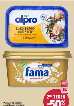Delhaize Plantaardig product om te koken of smeren aanbieding
