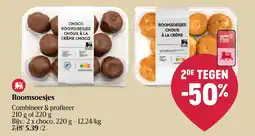 Delhaize Roomsoesjes aanbieding