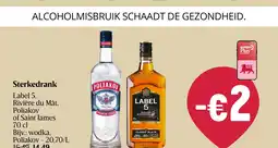 Delhaize Sterkedrank aanbieding