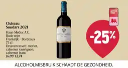 Delhaize Château Soudars 2021 aanbieding