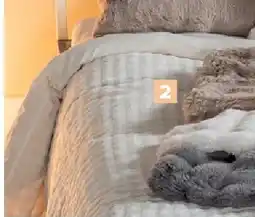 Carrefour Flanellen dekbedovertrek + 1 sloop aanbieding