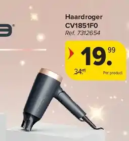 Carrefour Haardroger CV1851F0 aanbieding