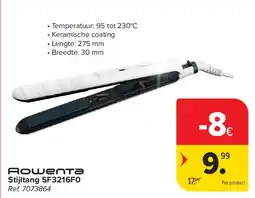 Carrefour Stijltang SF3216F0 aanbieding