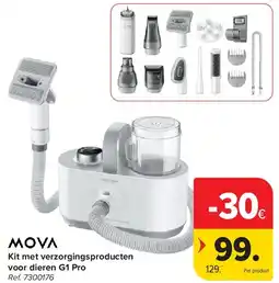 Carrefour Kit met verzorgingsproducten voor dieren G1 Pro aanbieding