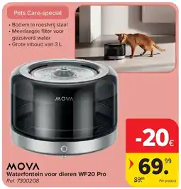 Carrefour Waterfontein voor dieren WF20 Pro aanbieding