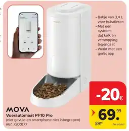Carrefour Voerautomaat PF10 Pro aanbieding