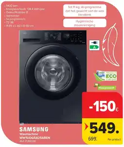 Carrefour Wasmachine WW1UDG5B25ABEN aanbieding