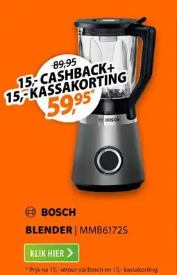 Expert Bosch Blender MMB6172S aanbieding